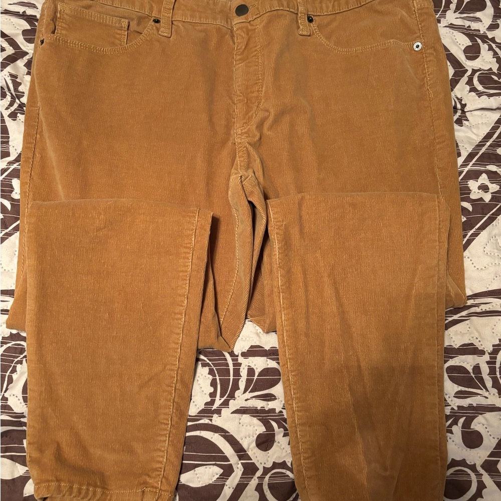 Women’s Tan Corduroy Pants